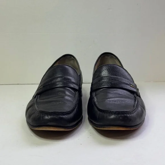 Bally of Switzerland Black Leather Loafers Men’s Shoes Sz 10 Medium MSRP:$349.95